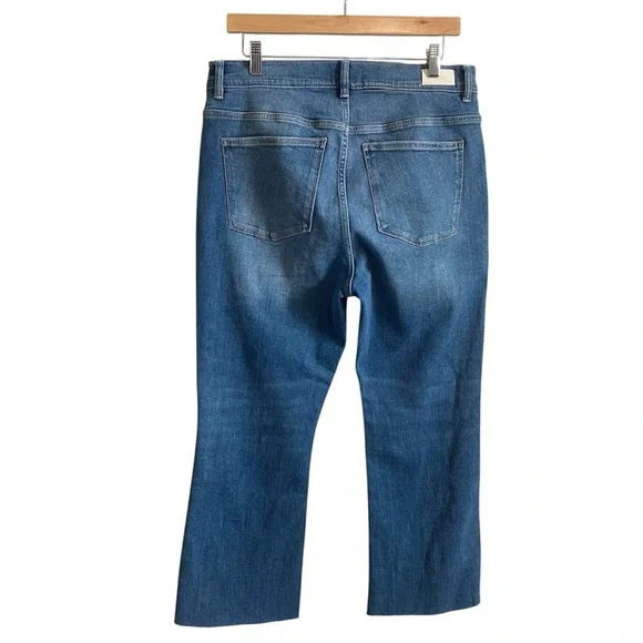 DL1961 Bridget Boot High Rise Instasculpt™ Crop Jeans in Island Park Size 32
